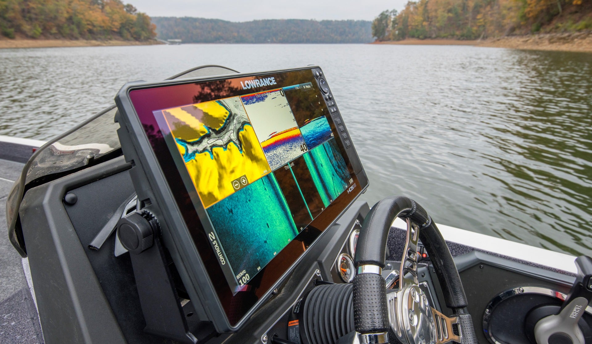 operating a fishfinder